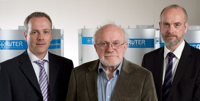 Rüter Maschinenbau Company management: Jörg Rüter, Reinhard Rüter, Cord Rüter